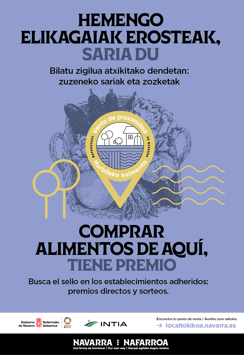 COMPRAR ALIMENTOS DE AQUÍ, TIENE PREMIO (Navarra)