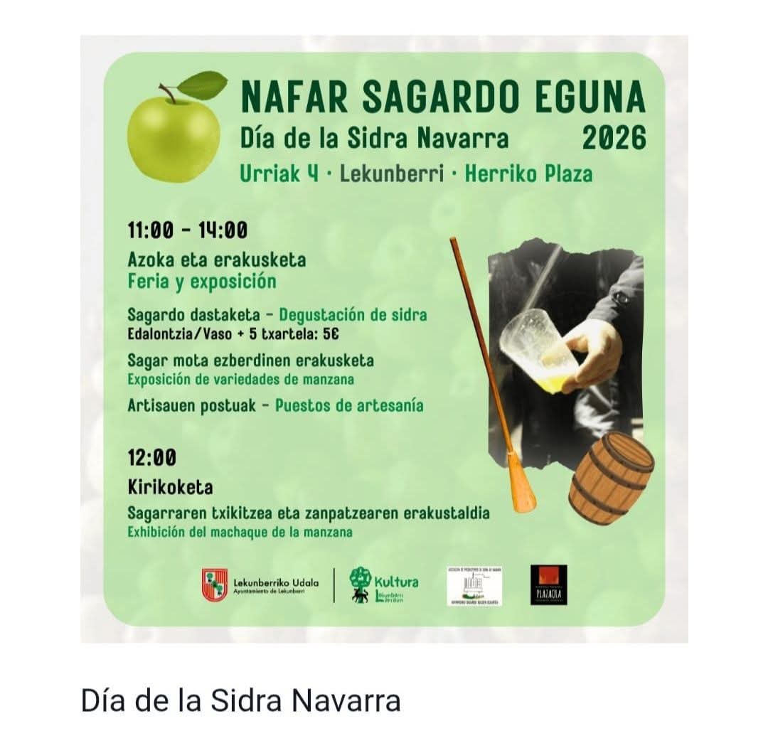 DIA DE LA SIDRA NAVARRA (LEKUNBERRI)